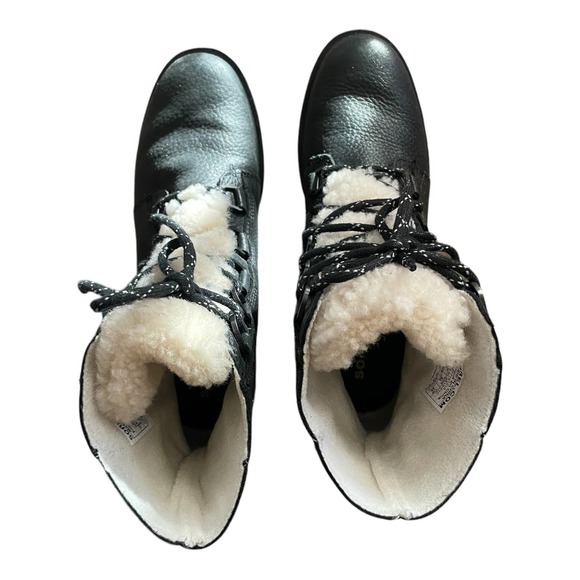 SOREL Phoenix Short Waterproof Combat Boots Women’s 8.5 - Picture 7 of 9